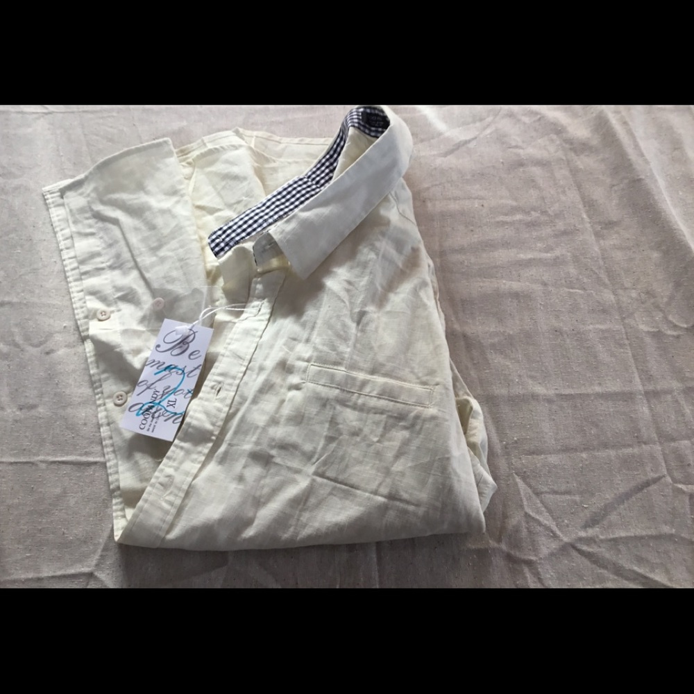 Coofandy Mens XL button down short sleeve shirt